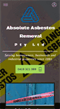 Mobile Screenshot of absoluteasbestosremoval.com.au